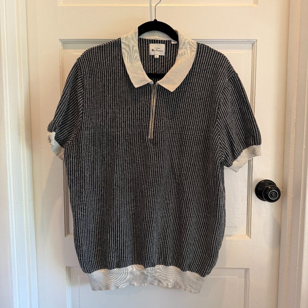 Ben Sherman Zip Up Polo